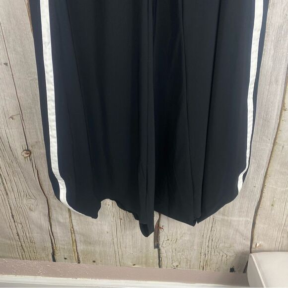HIGH TECH Everyday Couture Black and White Maxi Skirt Palazzo Pant Size 12  180 - Picture 3 of 13